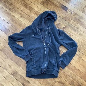 Zara Essentials Hooded Zip-Up